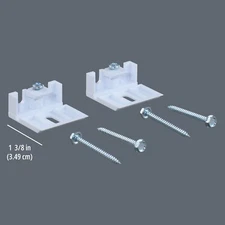 2 HUNTER DOUGLAS 3/8" DUETTE BRACKETS, APPLAUSE, ALTA & OTHERS KIT#2001