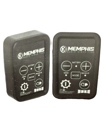 New Memphis Audio MXALINK2 2.4 GHz Wireless Audio Send and Receive Kit - 2 Unit