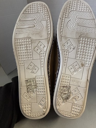 BRIXTON Men's Casual Boat Shoes, Synthetic Uppers, Slip-on, Sz. 13 - Picture 9 of 10