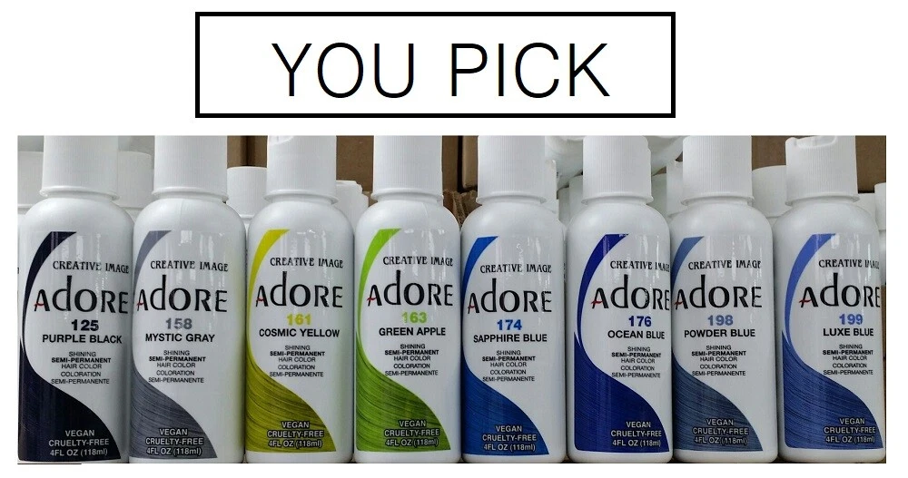 Adore by Creative Image Semi Permanent Hair Dye - You Pick Your Color!