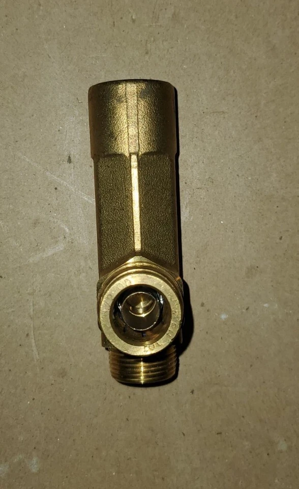 Navistar Parker 1/2" OD Brass Extended Drop Elbow M10x3/4" PN:3573378C1 - Image 2 of 4