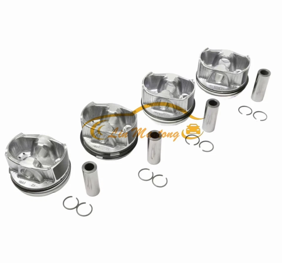 Engine Pistons & Rings Set STD For Mercedes-Benz C300 E300 W205 W213 M264 2.0 - Imagem 3 de 4