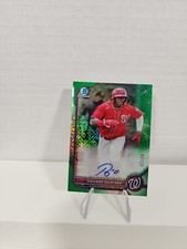 ROISMAR QUINTANA 1st BOWMAN MEGA MOJO GREEN #’d /99 AUTO 2022 BOWMAN