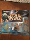 VINTAGE 1996 GALOOB MICRO MACHINES STAR WARS MINI FIGURE HEADS YODA JAWA Leia
