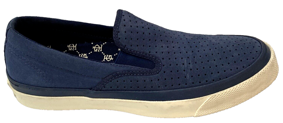 Converse CONS Deckstar X Tommy Guerrero Blue Perforated Suede Loafer Men Size 8 Converse Skate Shoes Tommy Guerrero CONS Deckstar Slip On  main image 2