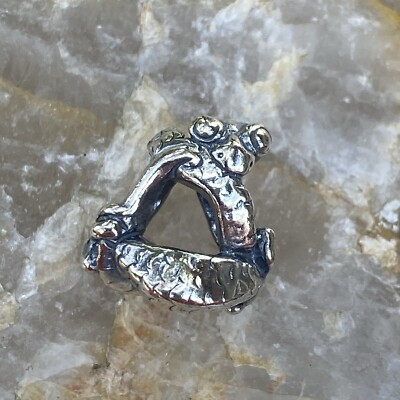 NEW RETIRED Trollbeads Baby Dragon Fantasy Pendant #12302 Designer Soren Nielsen
