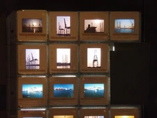 FREIGHTERS CARGO SHIPS & CRANES TUG BOATS OIL TANKERS Shipping (97) 35mm Slides