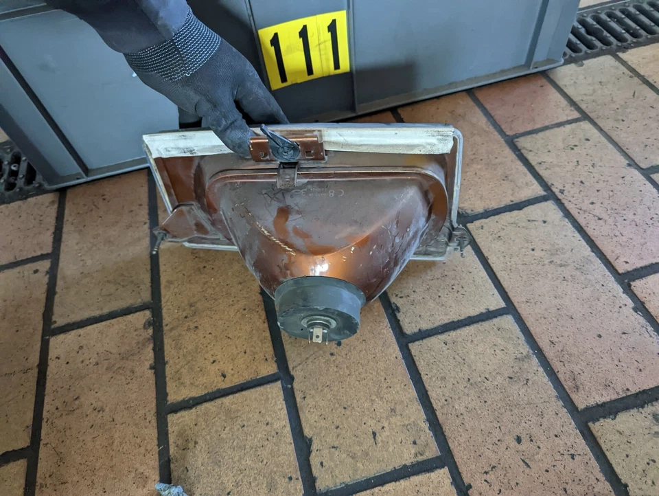 Original Renault Espace I 1 Scheinwerfer erstes Model Oldtimer - Bild 3 von 4