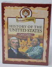 Professor Noggin's Educational Card Game #29 History of the United States New!