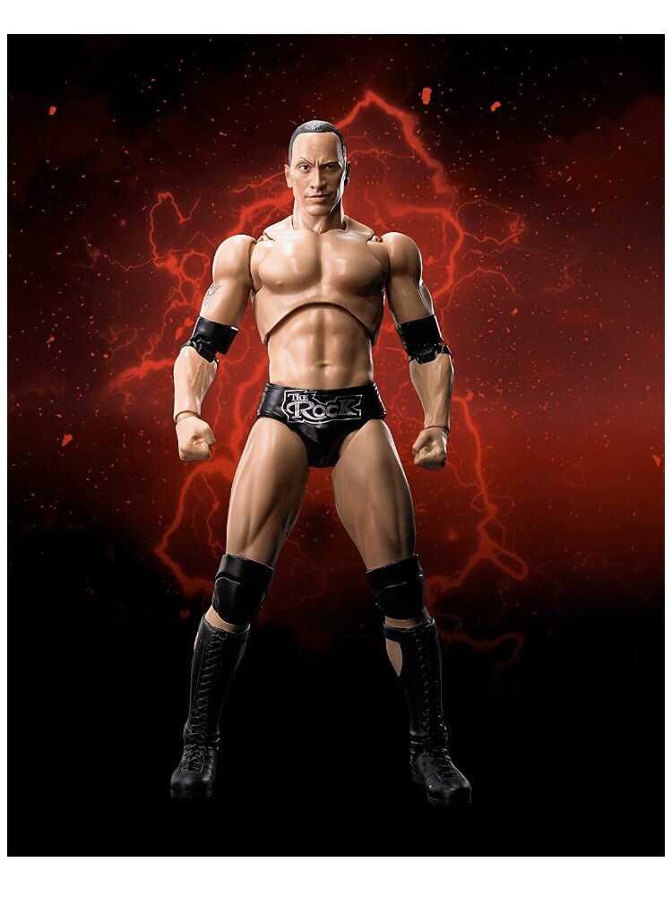Ba09452 Bandai WWE S.h.figuarts The Rock Action Figure for
