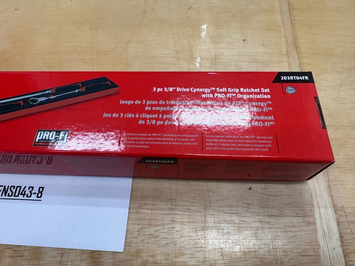 Snap-on Tools NEW 3pc 3/8