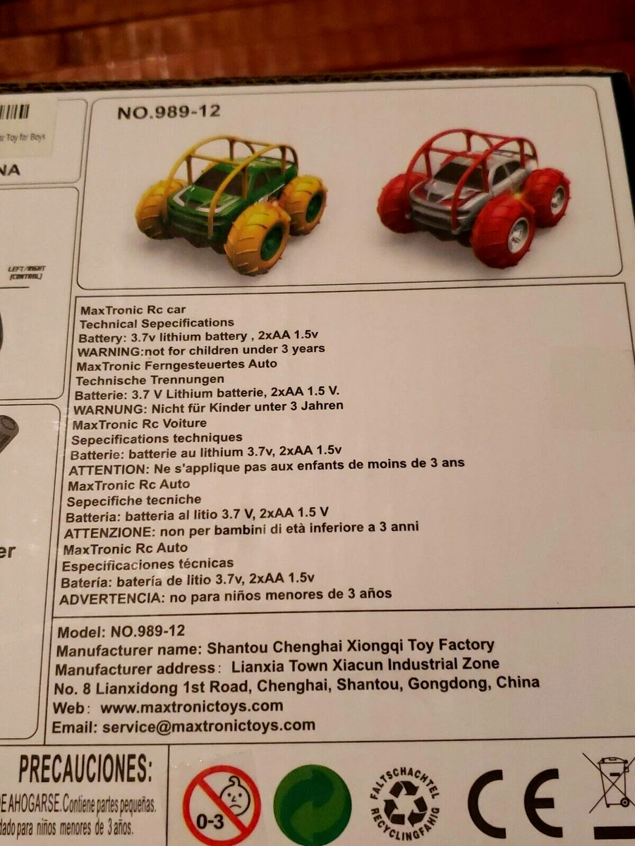 Maxtronic on sale rc car