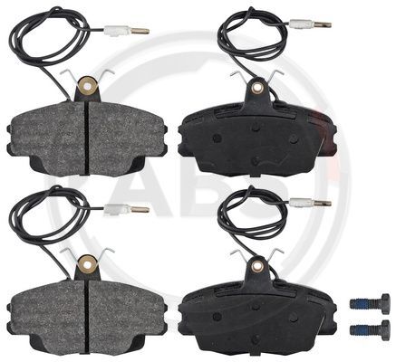 36770 A.B.S. Brake Pad Set, disc brake for CITROËN