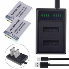 2X NB-13L Battery charger for Canon PowerShot G5X G7X G9X SX720 SX730 SX740 HS