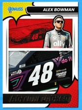 2022 Panini Donruss Racing Action Packed Alex Bowman #9