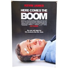 Here Comes the Boom 2012 Movie Poster 27x40 Kevin James/Frank Coraci/Hayek/Rogan Here Comes the Boom 2012 Movie Poster 27x40 Kevin James/Frank Coraci/Hayek/Rogan
