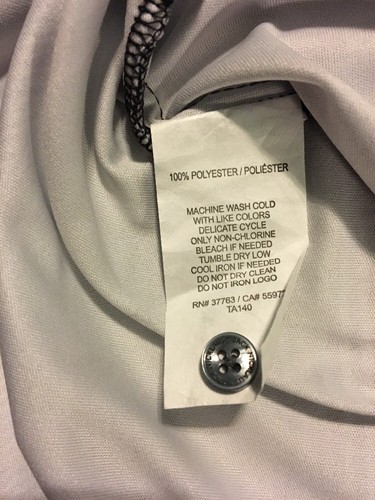 NWT Jack Nicklaus Staydri Golf Polo Short Sleeve Purple Black Stripe Small - 第 8/8 張圖片