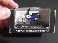 Rare Motorcycle Silver-Blue Color Die Cast Metal Mini Collection Toy NEW IN BOX