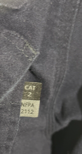 Camisa de trabajo Carhartt resistente al fuego 294-20 para hombre 3XL LN azul marino excelente J133 - Imagen 16 de 21