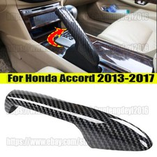 For Honda Accord 2013-2017 Carbon Fiber Color Abs Parking Handbrake Cover 1pcs For Honda Accord 2013-2017 Carbon Fiber Color Abs Parking Handbrake Cover 1pcs