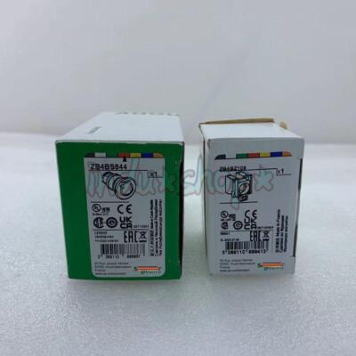 1pc New XB4 BS8445 Red Mushroom Pushbutton Switch 1NO 1NC