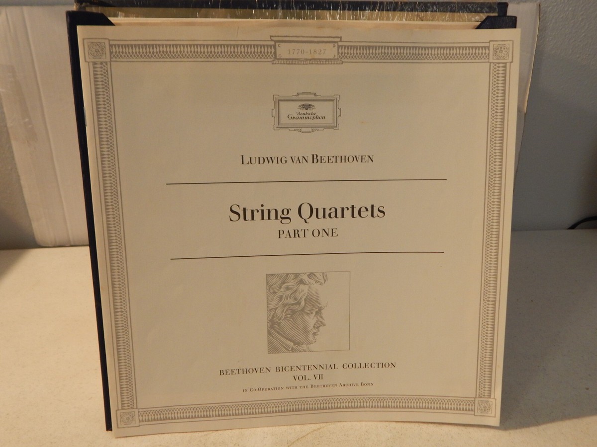 BEETHOVEN BICENTENNIAL COLLECTION Vol VII String Quartets 5 Record