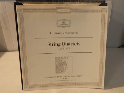 BEETHOVEN BICENTENNIAL COLLECTION Vol VII String Quartets 5 Record