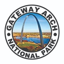 Gateway Arch National Park Sticker Missouri National Park Decal