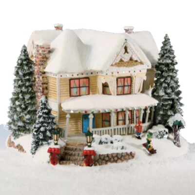 「予約済」Hawthorne VillageとX'masornament 計3点 Hawthorne Village Thomas Kinkade Victorian Homestead Holiday