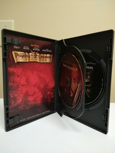 Disney Pirates of the Caribbean: Curse of the Black Pearl (DVD, 2003, 2-Disc... - Picture 4 of 7