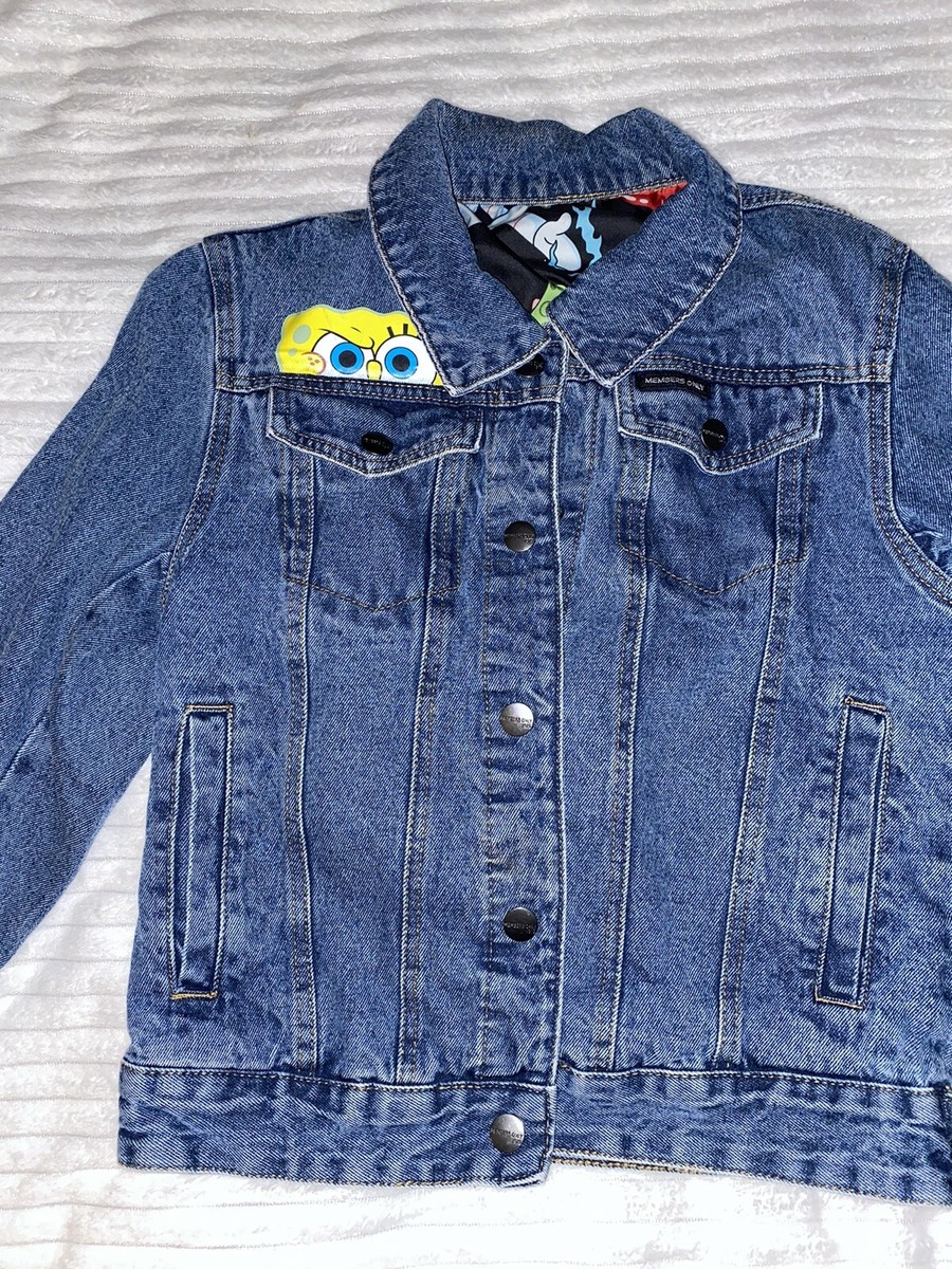 Members Only Nickelodeon Jean Jacket Spongebob Members Only