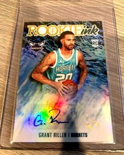 2020 NBA Hoops Grant Riller Rookie ink Auto #RI-GRL