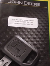 John Deere Predelivery Instructions 1910 Commodity Air Cart PDIA96347 Issue E3