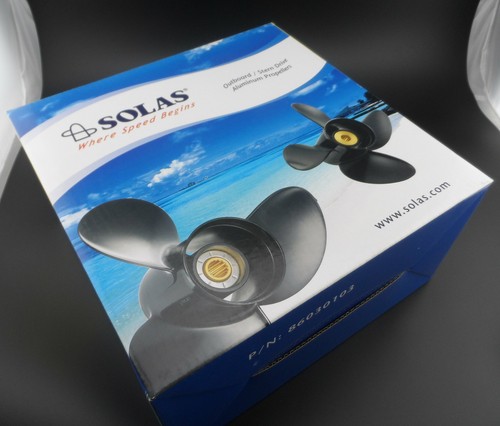 Solas Amita 3 Propeller for YAMAHA & MERCURY Outboard 3211-099-13 3X9.9X13 - Picture 2 of 3