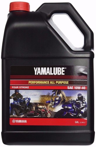 YAMAHA GALLON 10W40 4STROKE PERFORMANCE MOTOR OIL LUB10W40AP04 YAMALUBE