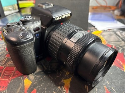 Olympus EVOLT E-500 8.0MP Digital SLR Camera - Black 14-45mm Lens (Untested)