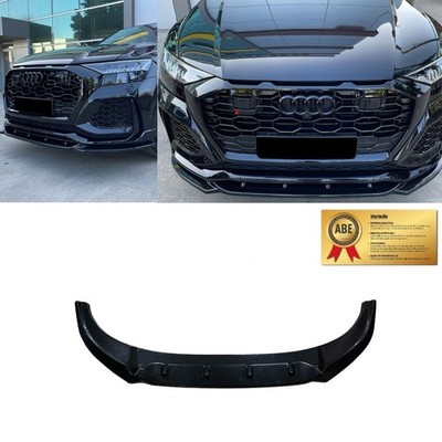 Frontlippe Frontspoiler glanz passt für Audi RSQ8 4M Vorfacelift 2018-2023 + ABE
