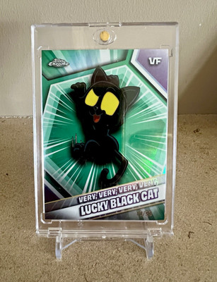 Topps Chrome 2026 VeeFriends Very Very Very Very Lucky Black Cat 10/99 Green
