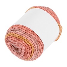 1Pcs 211 Yard Acrylic Yarn for Crocheting, Pink,Yellow,Red