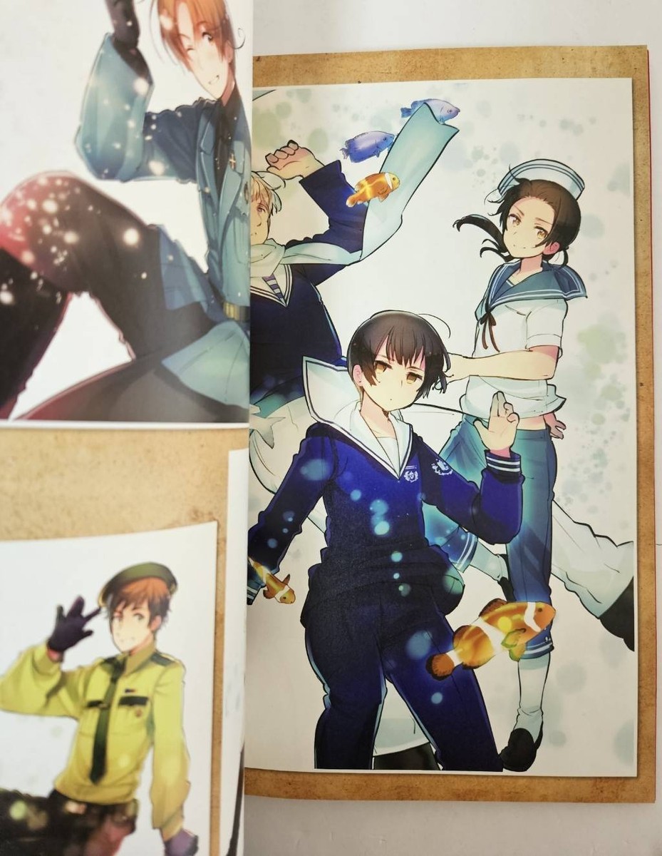 Hetalia Axis Powers ARTBOOK ArteStella & Artesole set Manga
