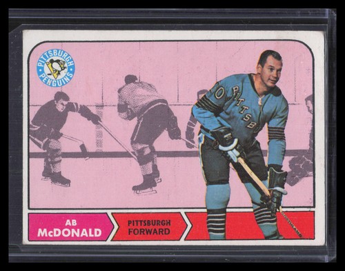 AB McDonald #107 1968 Topps card