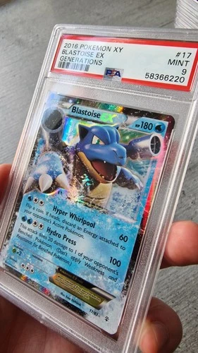 Blastoise EX - Generations #17 PSA 9