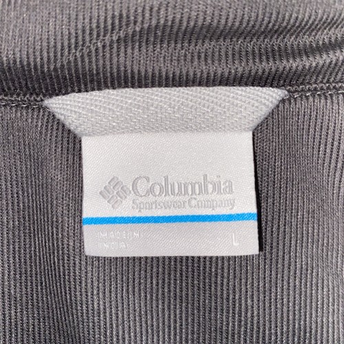 Columbia Point Marshall Fleece grau Overshirt Jacke Knopfleiste Herren Gr. Lg neu mit Etikett - Bild 4 von 8