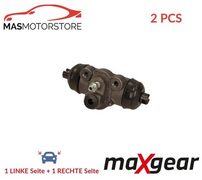 RADBREMSZYLINDER TROMMELBREMSE PAAR HINTEN MAXGEAR 19-3500 2PCS A NEU