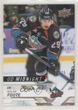 2018-19 Upper Deck CHL UD Midnight 2/25 Nolan Foote #10 01ks