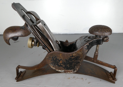 #ad #ad VINTAGE Antique Stanley 1892 Patent No. 113 Compass Plane Woodworking Tool $78.00