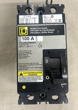 Square D FHL26000M4200 100 Amp Molded Case Switch 600VAC 2 Pole