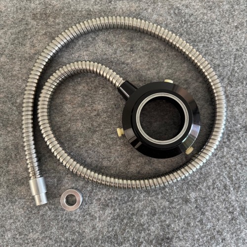 Fiber Optic Ring Light Guide 2.61in Diameter 36in Armored Cable 38297