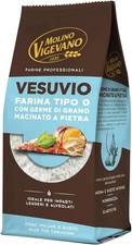 Molino Vigevano Farina Tipo "0" Vesuvio Per Pizza Napoletana Alta Soffice 500gr