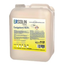 Essigsäure 49,9% 5 L Entkalker Reiniger technische Qualität